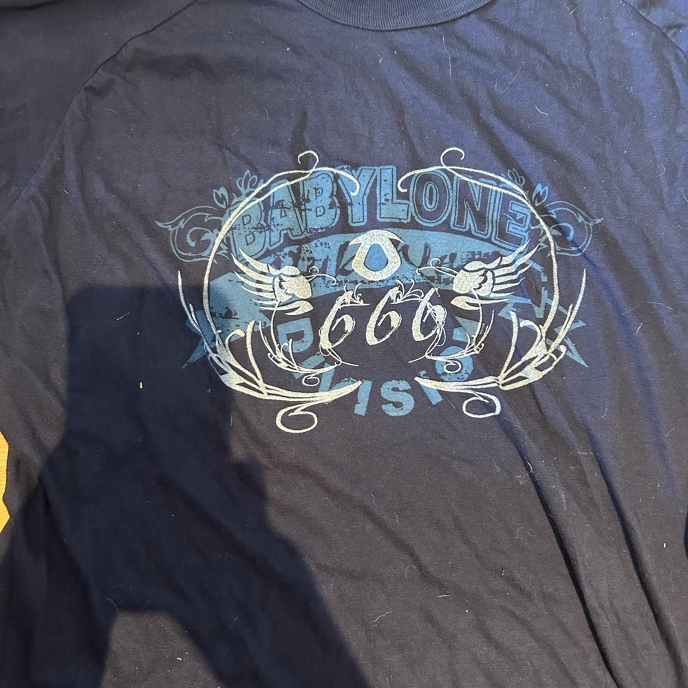Y2K Graphic T-Shirts in Blue and Brown - Picture 4 of 7